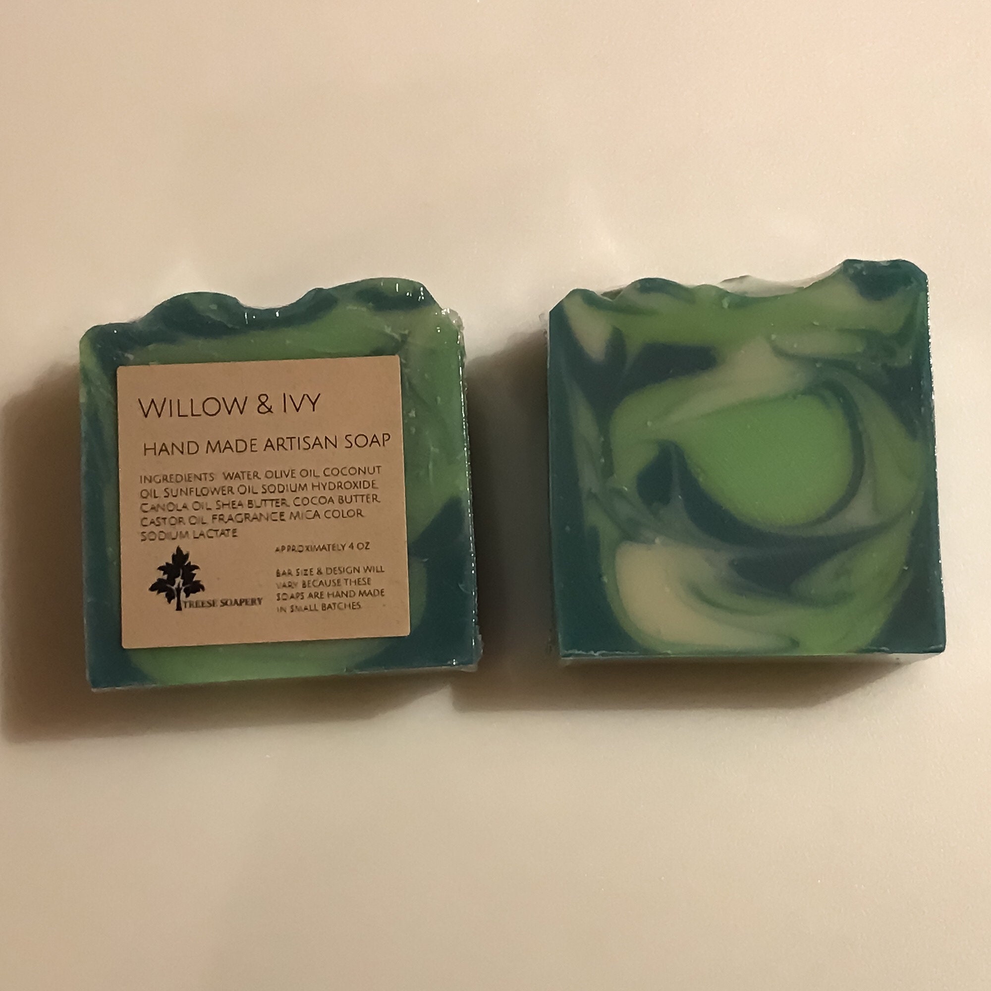 Willow and Ivy Soap Bar Handmade Artisan Soap Castile Soap Etsy
