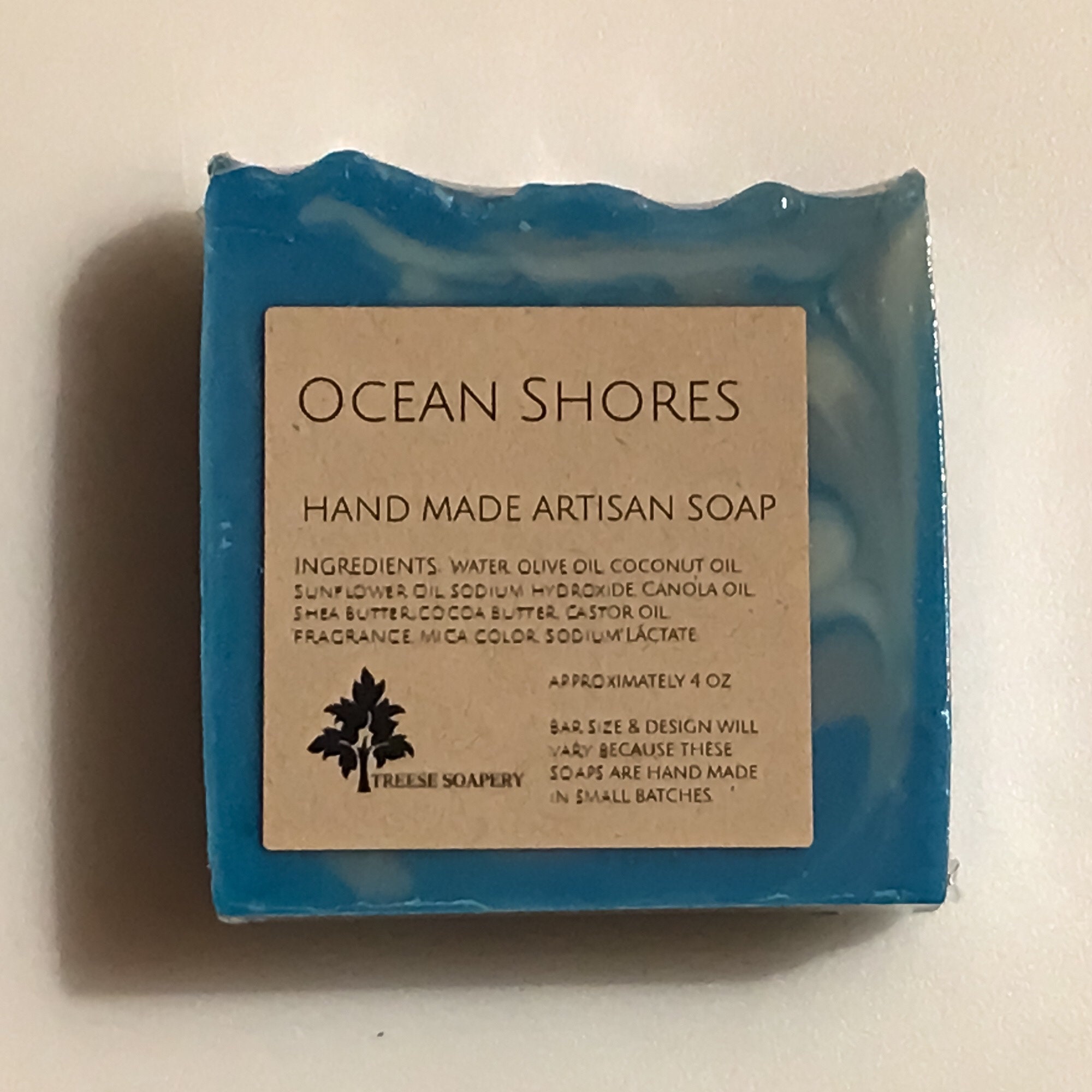 Ocean Shores Soap Bar Artisan Soap Handcrafted Soap Natural Etsy