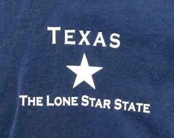 Camiseta de Texas, el Estado de la Estrella Solitaria / Davy Crockett