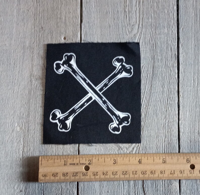 Crossed Bones Patch bild 2