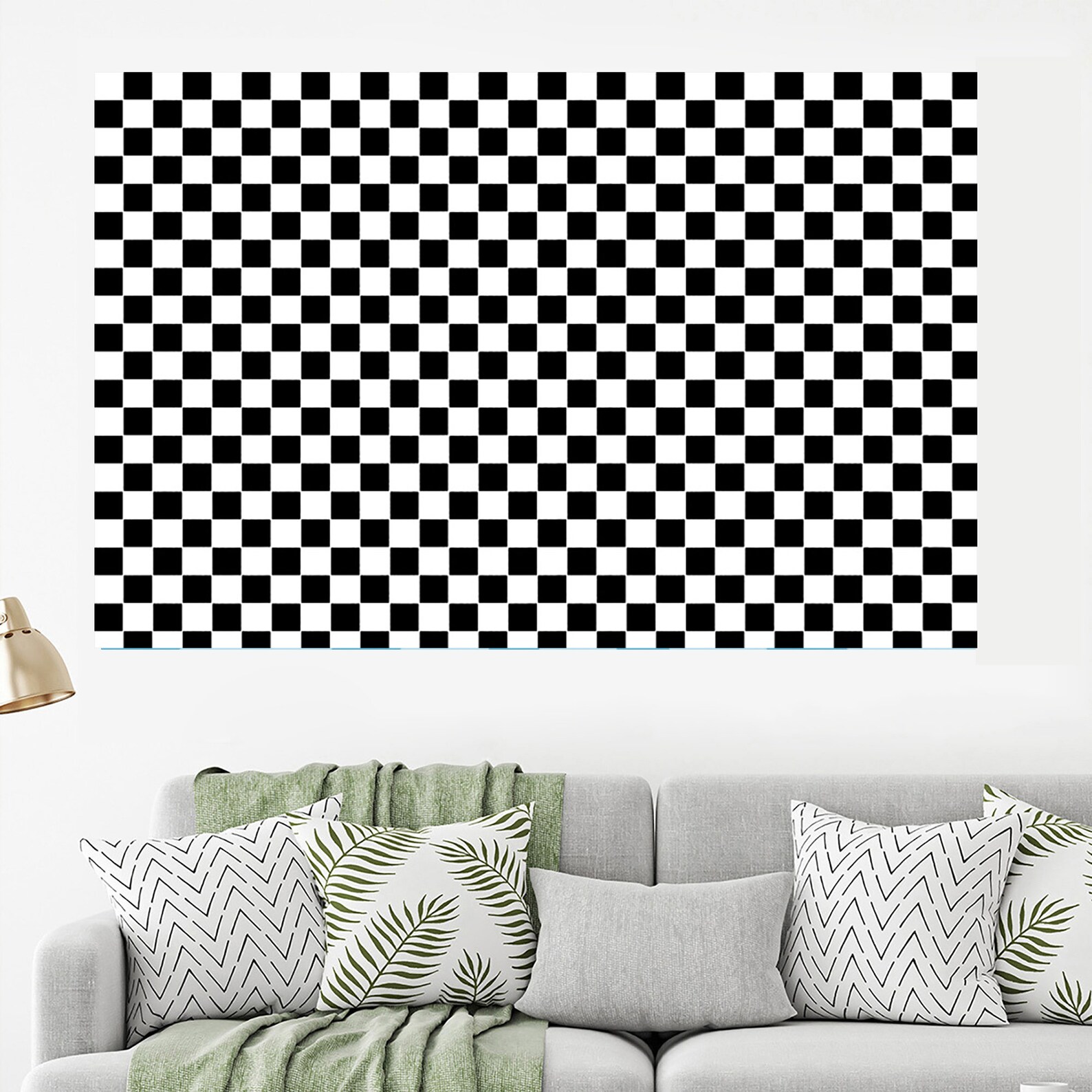 Checkers BackdropBlack and White Backdrop Photography Etsy