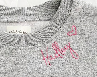 Collar Stitched Toddler Sweatshirt