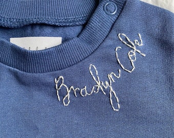 plain baby crewneck sweatshirt