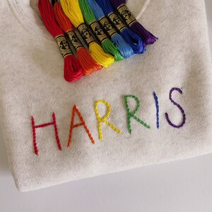 RAINBOW CHAIN CREWNECK image 6