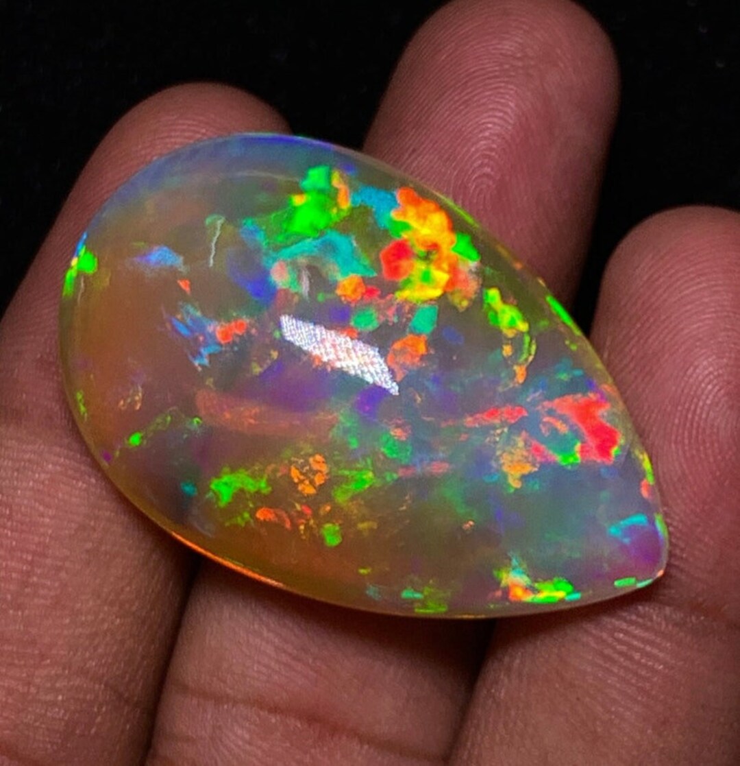 50 Carat Lot – Natural Ethiopian Welo Opal – Rough, Multicolor, Non-Enhanced – US Seller