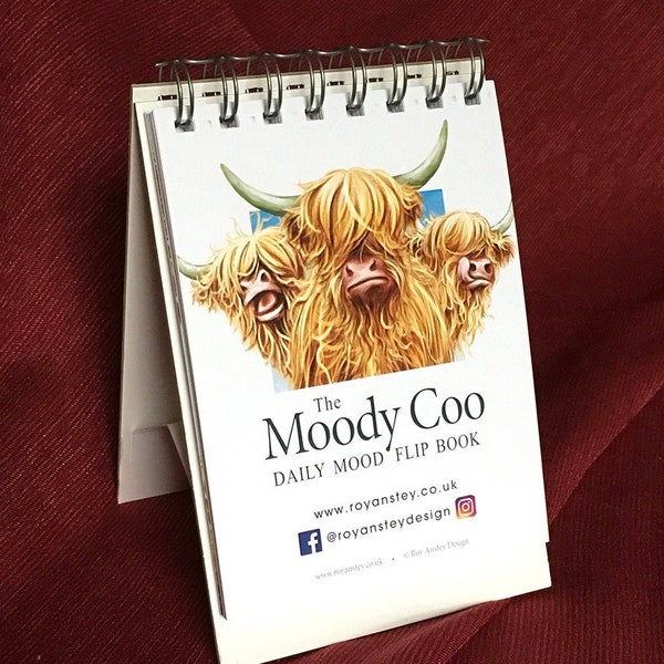 Moody Coo Daily Mood Flipbook - D'ya ken yer Scots?