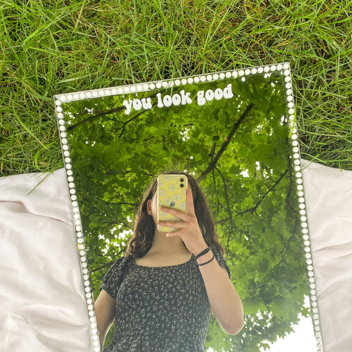 You look good mirror decal vinyl decal Etsy