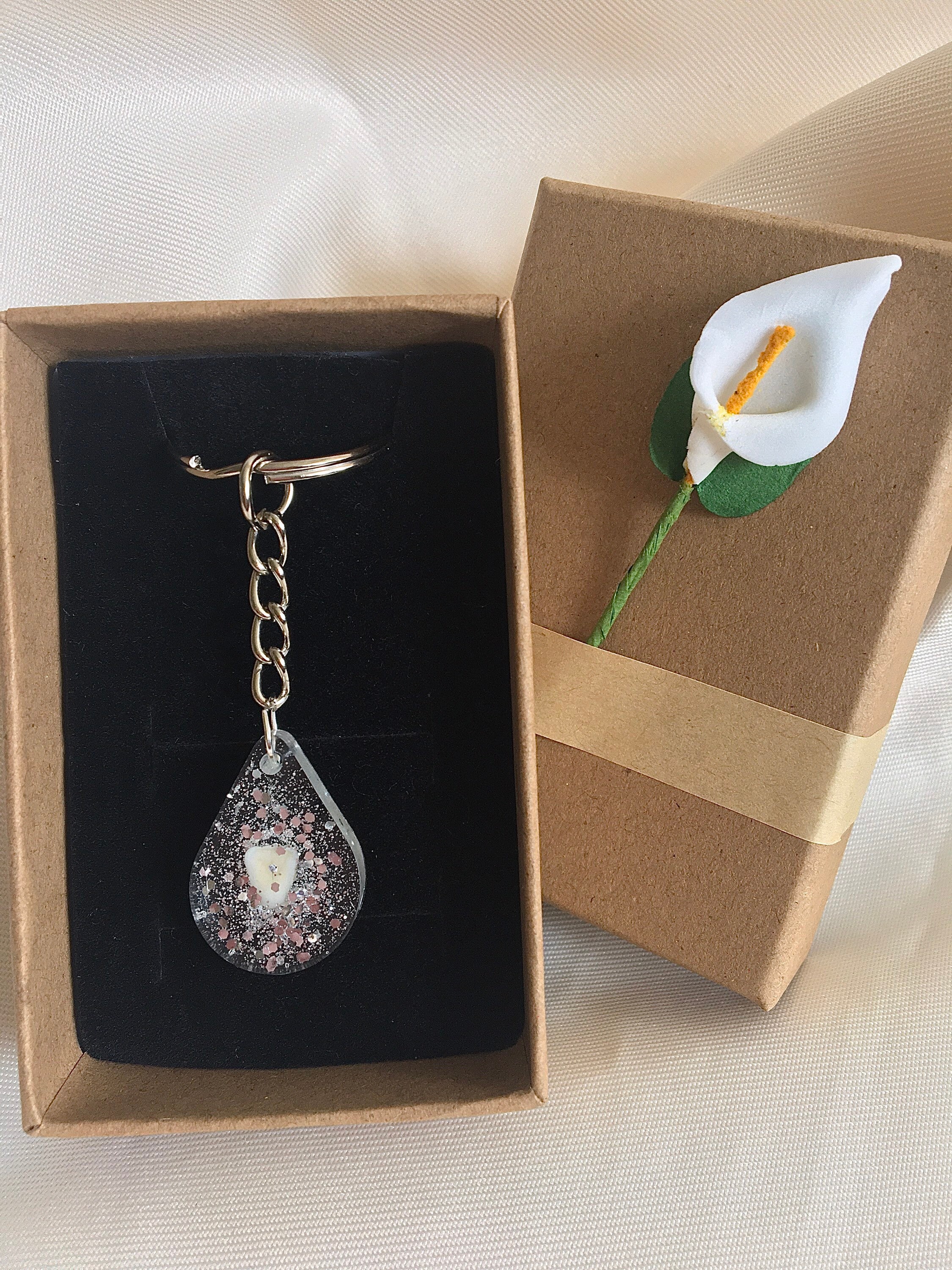 Cremation Ashes Keyring or Bag Charm Etsy