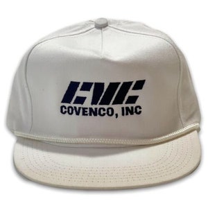 Vintage CVC Covenco INC Strapback Hat Rope Trucker Cap Made in USA