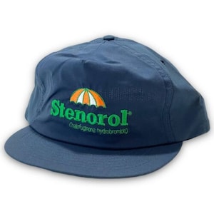 Stenorol Chicken Feed Additive Vintage Snapback Hat 1980s USA Made Trucker Cap