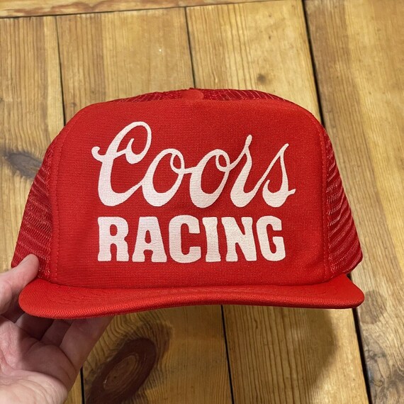 Vintage Coors Racing NASCAR Snapback Trucker Hat … - image 6