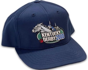 Vintage 2000 126th Kentucky Derby Snapback Hat Y2K Cap