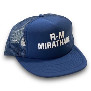 RM Mirathane Vintage Snapback Trucker Hat 1990s Cap