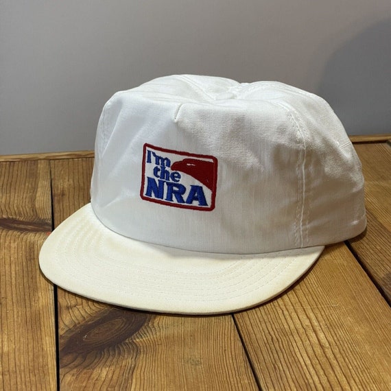 Vintage USA Made Im The NRA Trucker Hat 1980s 199… - image 1
