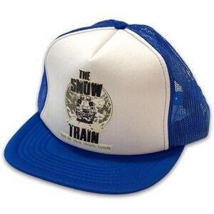 Vintage The Snow Train Sault Ste Marie Ontario Canada Trucker Hat Cap