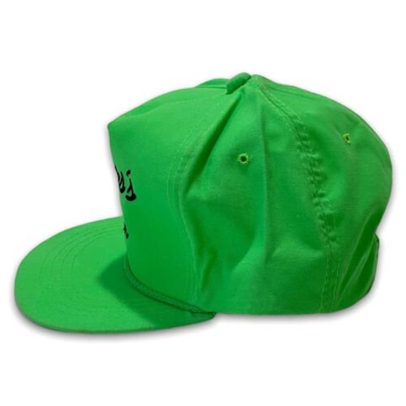 Vintage Myers Rum Neon Green Snapback Trucker Hat… - image 2