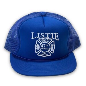Listie Pennsylvania 47th Volunteer Fire Department Snapback Hat 90s Trucker Cap