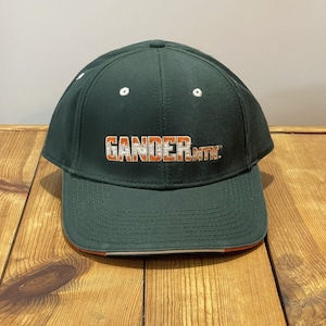 Vintage The Game Embroidered Gander Mountain Logo Strapback Hat Y2K Dad Cap