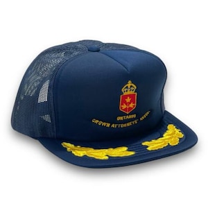Ontario Crown Attorneys Association of Canada Snapback 80s Trucker Hat