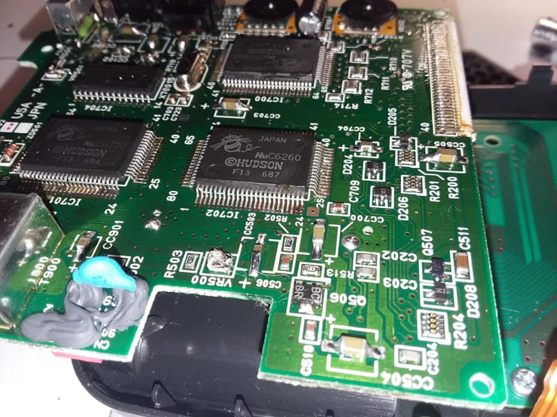 Nec Turbo Express 3.5 Lcd Modification Etsy