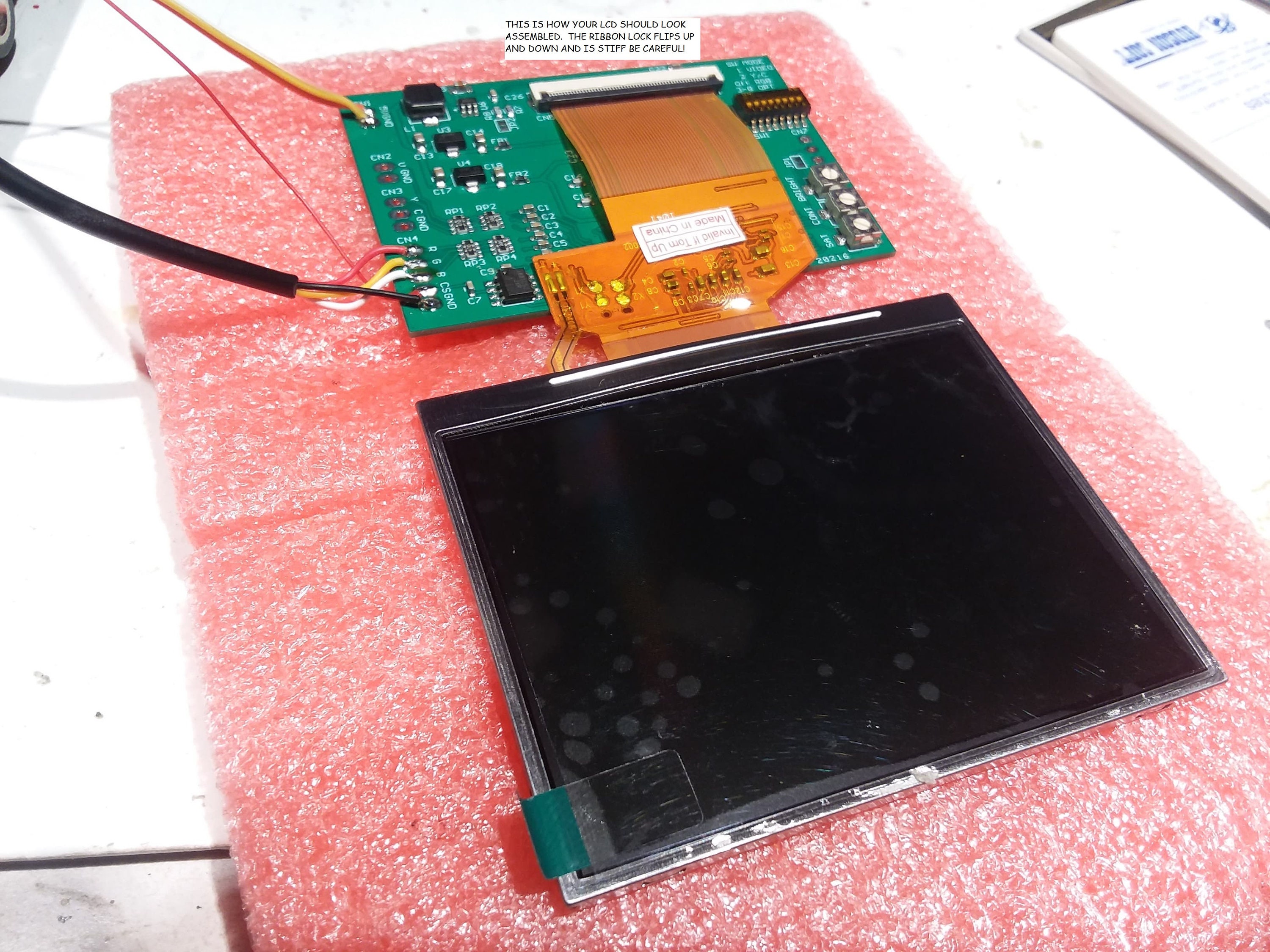 Nec Turbo Express 3.5 Lcd Modification Etsy UK