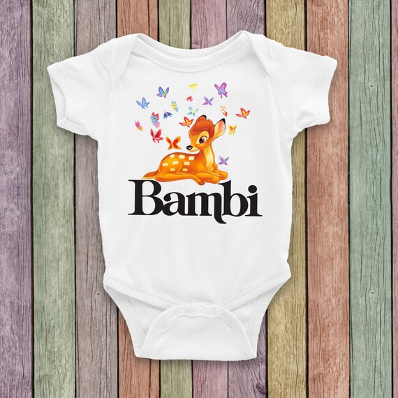 bambi onesie baby