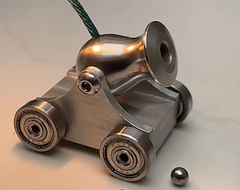 Mini Metal Desktop Cannon Model - Historical Memorabilia, Unique Office Gadget, Unique Holiday Gifts