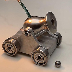 Mini Metal Desktop Cannon Model - Historical Memorabilia, Unique Office Gadget, Unique Holiday Gifts