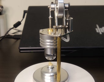 Stirling Zweitaktmotor Physik Populärwissenschaft Geschenk Dekoration