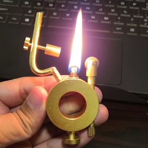 Handmade Brass Retro Kerosene Lighter