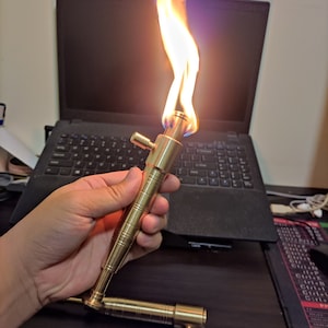 Vintage Brass Lighter - Gifts for Him | High-Quality Handmade | Holiday Gifts