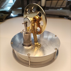 steam engines  Low Temperature Stirling Engine Motor Steam Heat Education Model Toy Kit