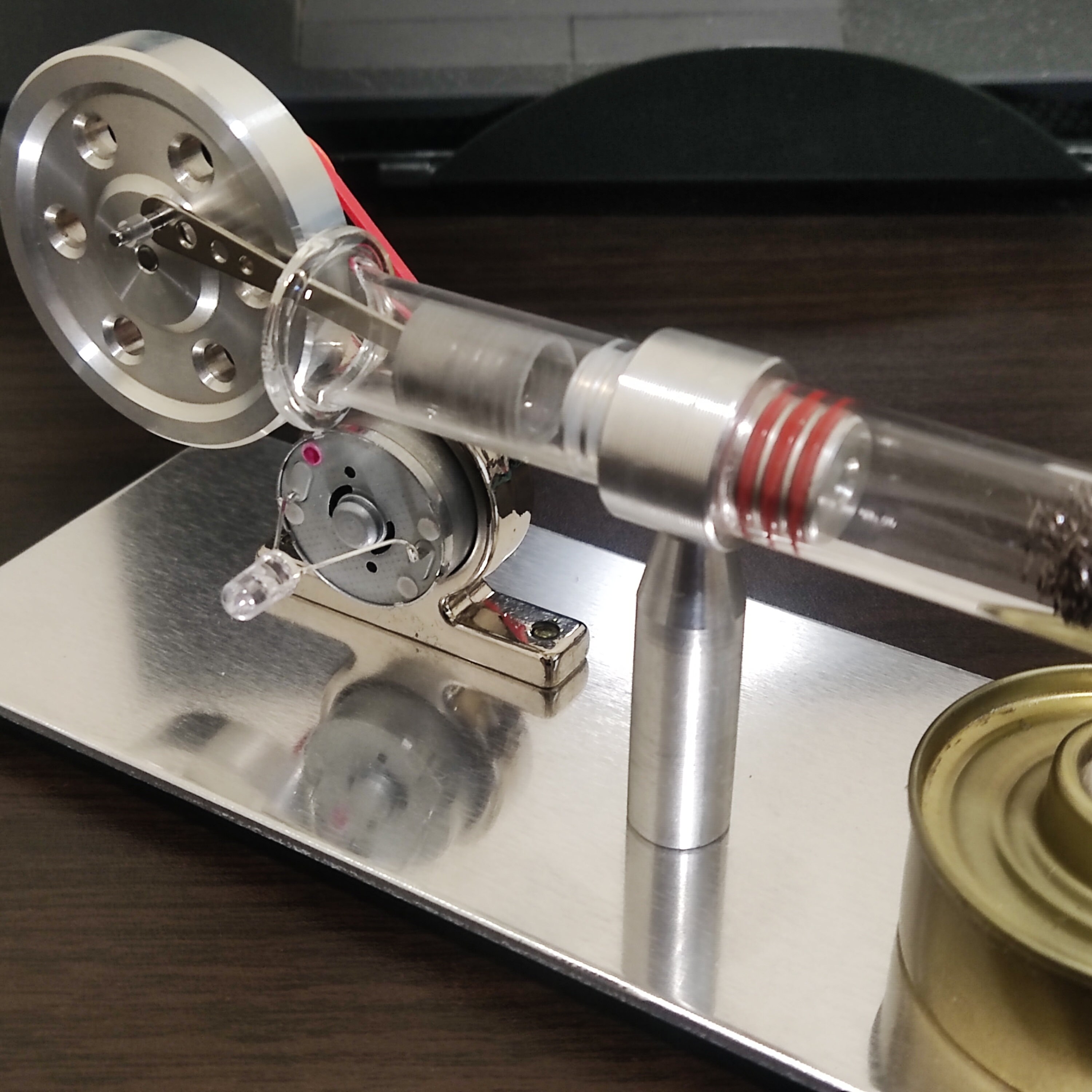 Static Electricity Generator - Physics Experiment Educational Toy With Induction Motor