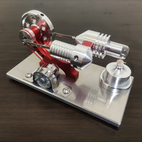 Mini Aire Caliente Stirling Motor Motor Modelo Corriente Energía Física Experimento Toy Educativo Mini Aire Caliente Stirling Motor Motor Modelo Corriente Energía Física Experimento Toy Educativo