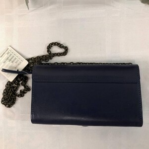Anthropologie Navy Rhinestone Bejeweled Crossbody New without Tags image 2