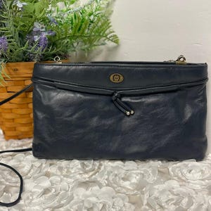Aigner Navy Bag - Etsy