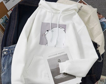 anime bear hoodie