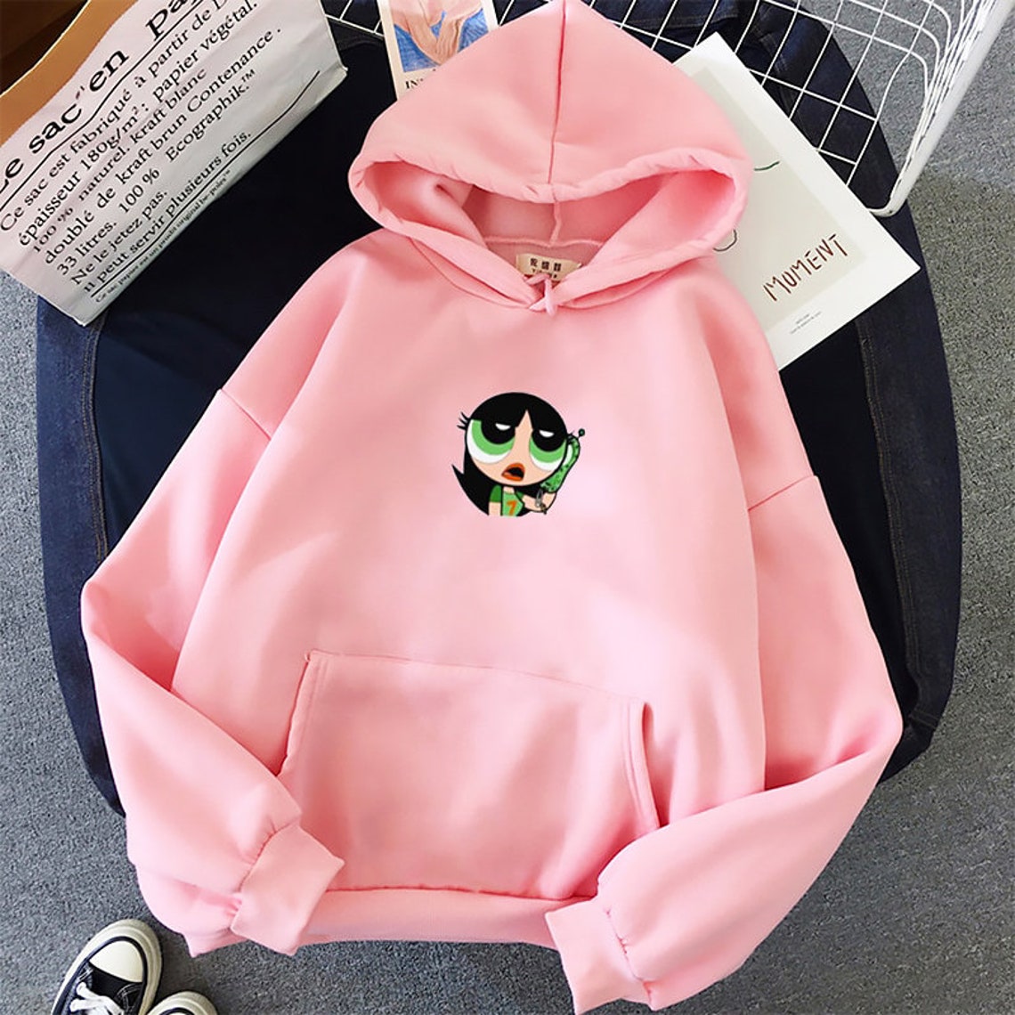 Powerpuff Girls Hoodie Cute Unisex Sweatshirt Pullover Hoodie Etsy