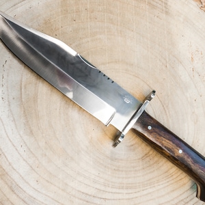 Bowie Hunting Knife Sheffield Style 9&quot; Blade 1095 High Carbon Steel Full Tang