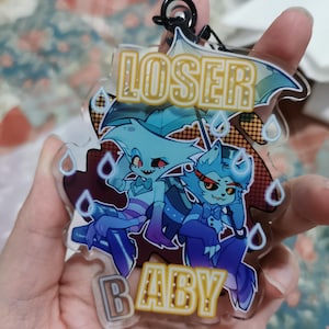 Hazbin Hotel 4” song keychains