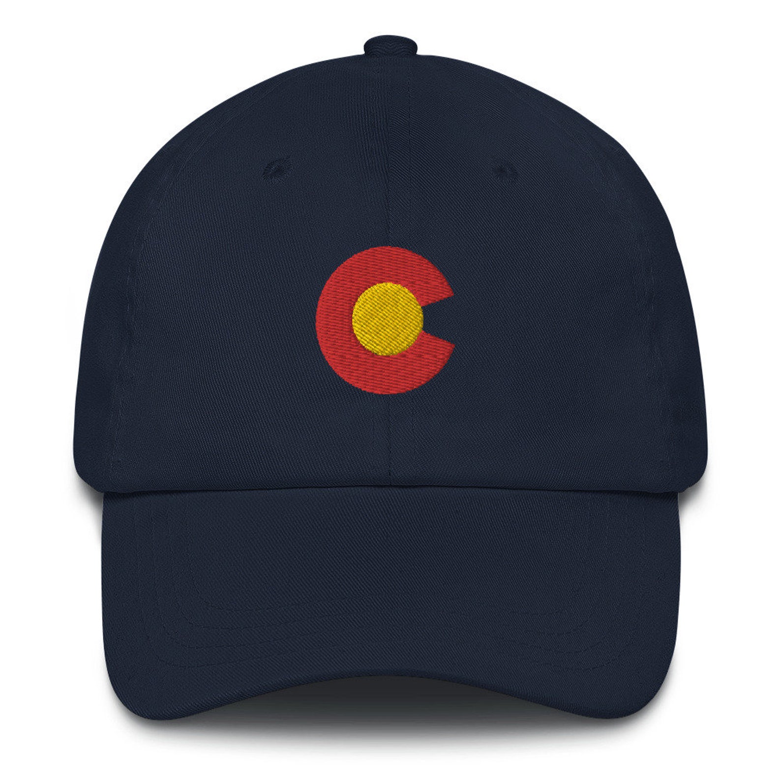 Embroidered Colorado Dad Hat Colorado Flag Baseball Hat Etsy