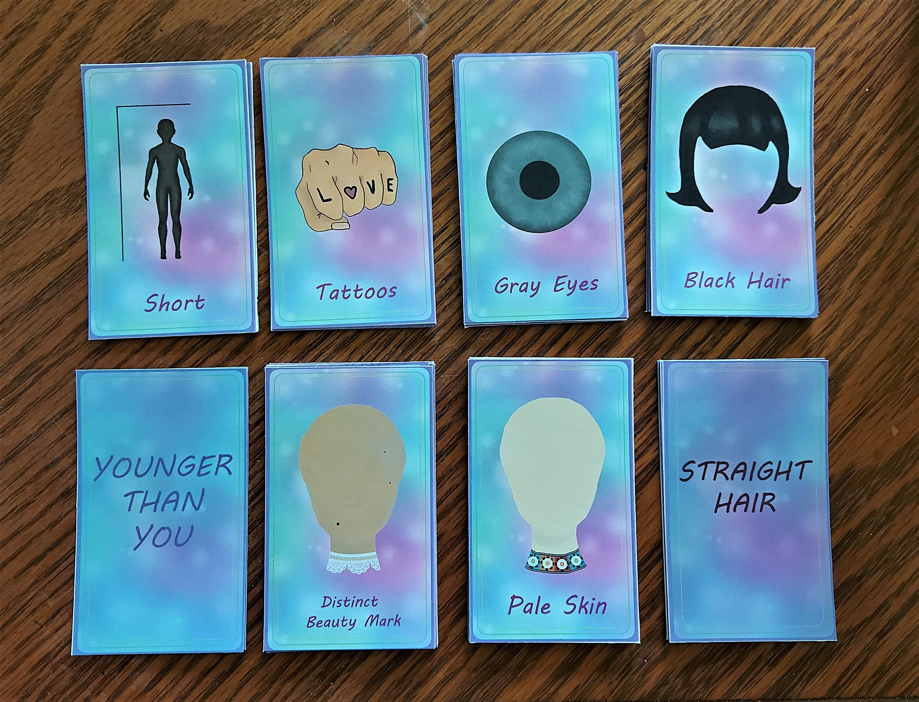 Physical Trait Oracle Cards Soulmate/twin Flame/ Oracle - Etsy India