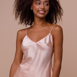 Peach Lace Camisole - Porcelain