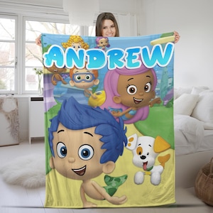 Bubble Guppies Bedding Etsy