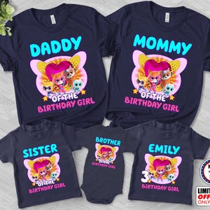Personalized SuperKitties Birthday Girl Shirt, Super Kitties Family Birthday Shirt, Disney Birthday Shirt, Ginny, Sparks, Buddy Shirt