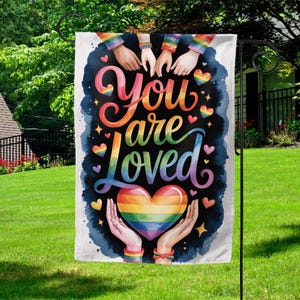Abolish ICE Garden Flag, Anti MAGA Garden Sign, Democrat Garden Flags, Political Flag, Feminist Flag, Progressive Flags, Liberal Flag G5LS04