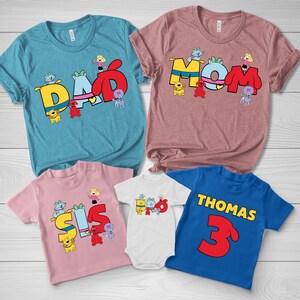 Clifford the Big Red Dog Family Matching Shirt, Personalized Clifford Dog Family Birthday Shirt, Clifford Dog Birthday Party Shirt NFVE01
