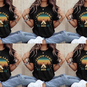 Cousin Camp Shirt,Cousin Crew,Cousin Camp Shirts,Matching Cousin Shirts,Summer Cousin Shirts,Family Reunion,Camp Tees for Family C1GL30