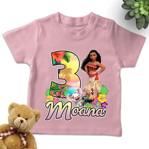 Moana Birthday Shirt, Moana Maui Family Birthday Tshirt, Matching Shirts, Moana Birthday Party Shirt , Moana Birthday Shirt