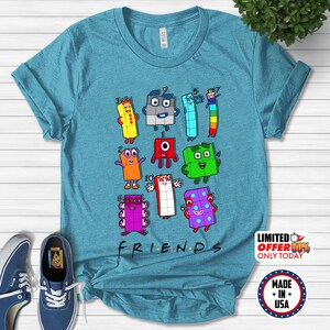Numberblocks Shirt, Number-blocks Friends Shirt, Family Number-blocks ...